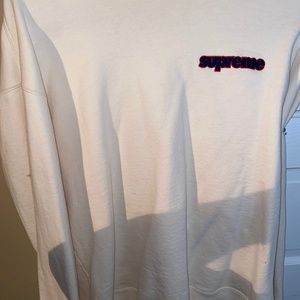 Supreme crewneck size large